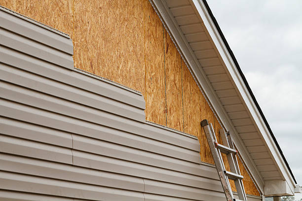 Professional Wood Siding technician working in Annville, PA